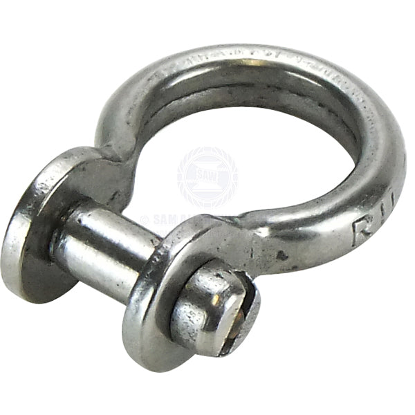 RILEY SHACKLES - BOW - STAINLESS STEEL
