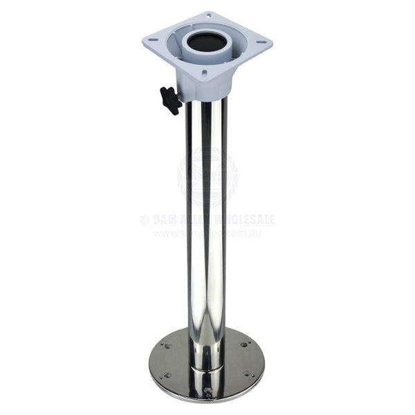 REELAX TABLE PEDESTAL STAINLESS STEEL REMOVABLE 750MM