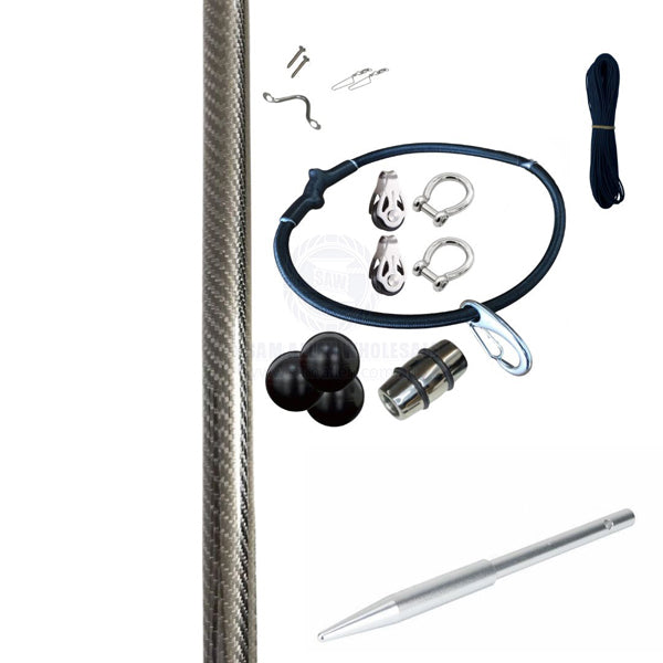 REELAX CENTRE RIGGER/SHOTGUN OUTRIGGER POLES - 40MM DIAMETER