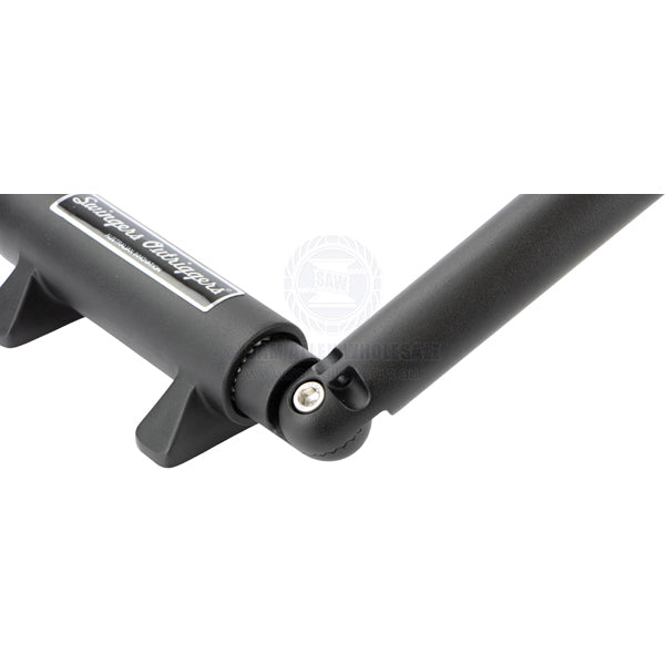 SWINGERS OUTRIGGERS BLACK KITS - WITH GRANDER SERIES TELESCOPIC 3K CARBON POLES & RIGGING
