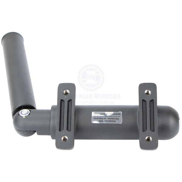 SWINGERS OUTRIGGERS BLACK KITS - WITH GRANDER SERIES TELESCOPIC 3K CARBON POLES & RIGGING