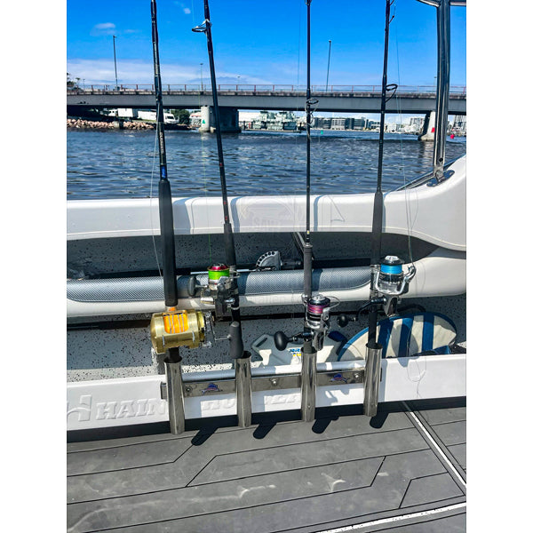 REELAX STAINLESS STEEL COAMING ROD RACK