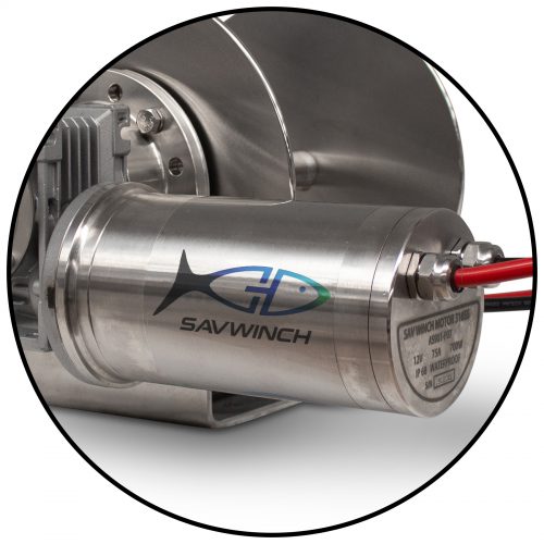 880 SS Drum Anchor Winch