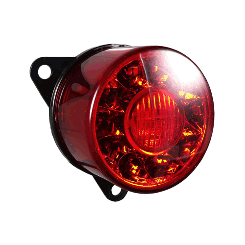 ZZ Series 55mm LED Red Lens Stop / Tail Lamp (12V)