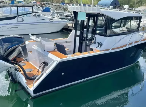 wolf Pack 7.5m Luxury Aluminum Cabin Fishing Boat aluminum boat