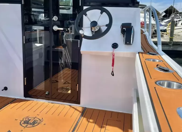 wolf Pack 7.5m Luxury Aluminum Cabin Fishing Boat aluminum boat