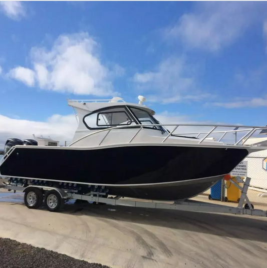 25ft 7.5m V Hull Full Welded Outboard Motor Cuddy Cabin Fishing Boats Aluminium aluminum boat