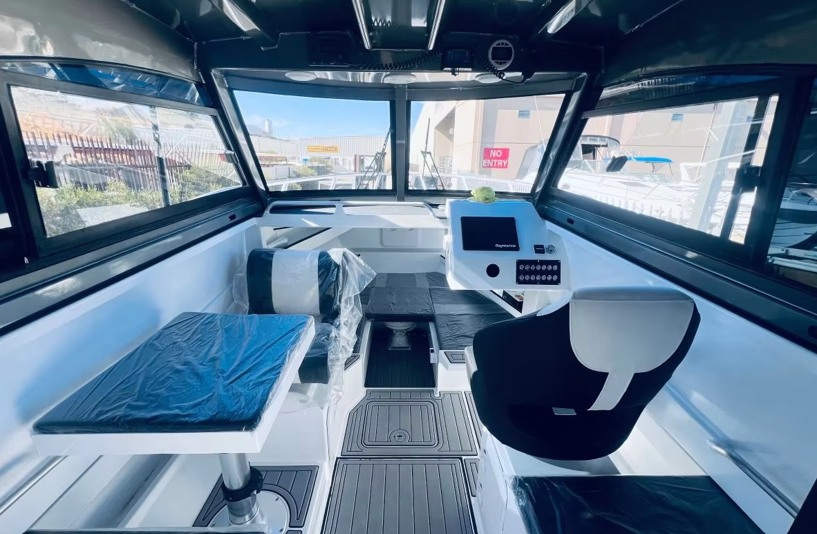 9m Easycraft Aluminium Plate Cabin Fishing Boat aluminum boat