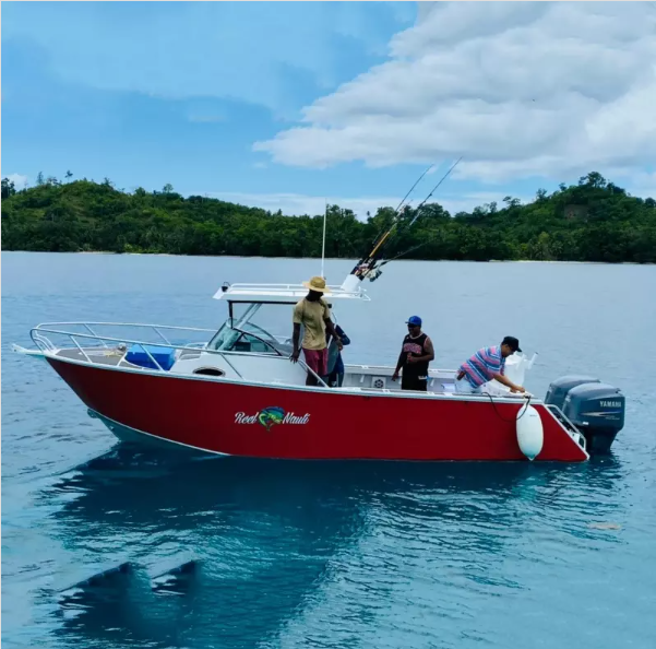 7.5m Plate Center Cabin Walk Around wolf pack aluminum boat
