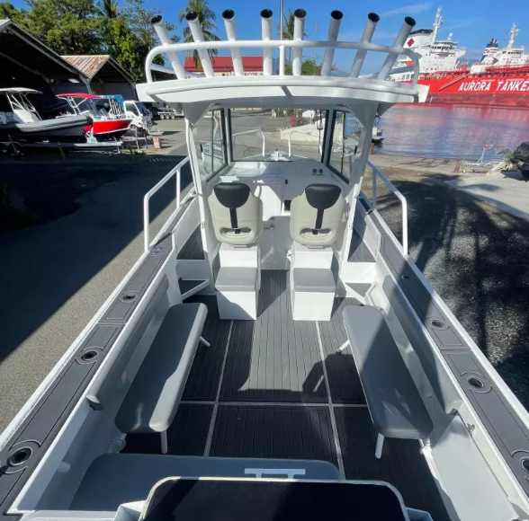 7.5m Plate Center Cabin Walk Around wolf pack aluminum boat