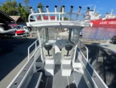 7.5m Plate Center Cabin Walk Around wolf pack aluminum boat