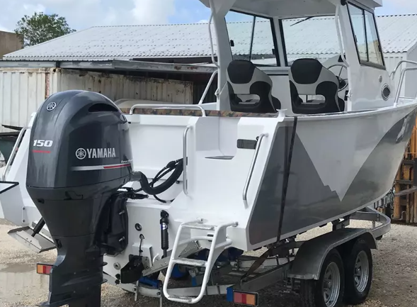 6.25m Center Cabin wolf pack aluminum boat