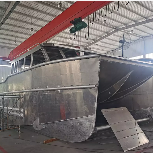 wolf Pack 12m Aluminum Passenger Speed Yatch Luxury Catamaran Sail Boat Yacht