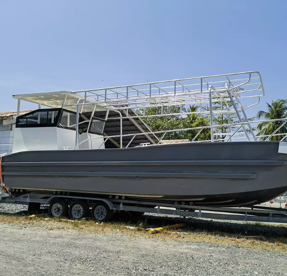 wolf Pack 10 Meter Aluminum Landing Craft Passenger Cargo Ship Vessel Boat