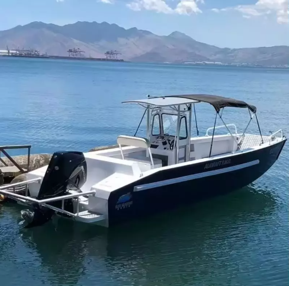 wolf Pack 7.9m Small V Bottom Aluminum Cargo Barges Landing Craft Boat