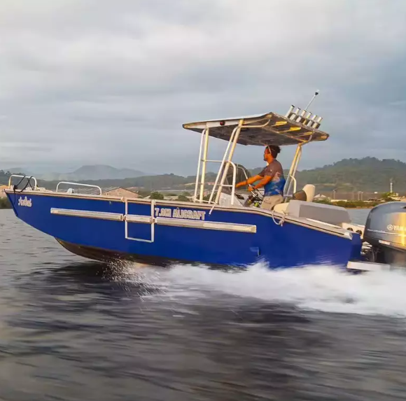 wolf Pack 7.9m Small V Bottom Aluminum Cargo Barges Landing Craft Boat