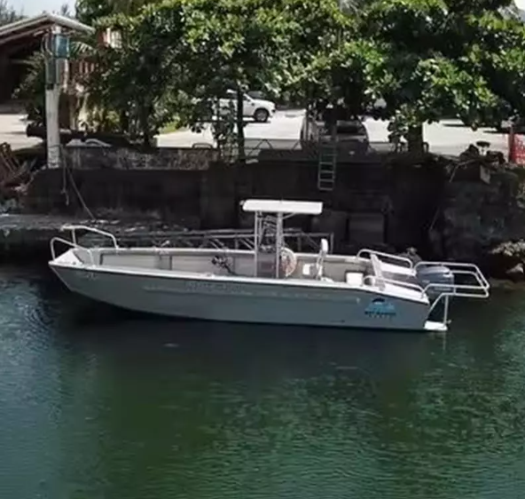 wolf Pack 7.9m Small V Bottom Aluminum Cargo Barges Landing Craft Boat