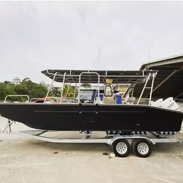 wolf Pack 7.9m Small V Bottom Aluminum Cargo Barges Landing Craft Boat