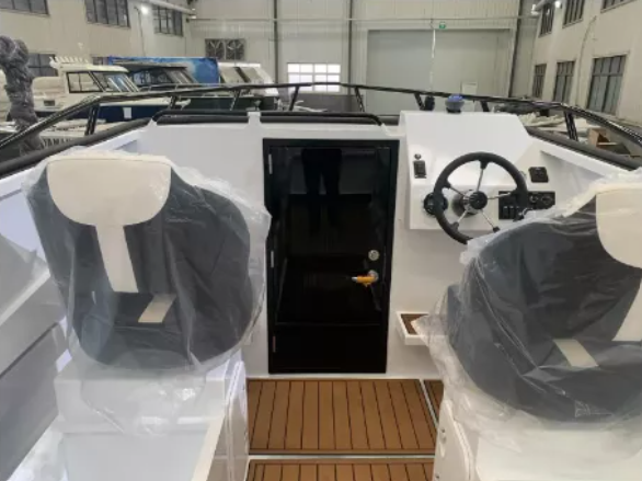 25ft 7.5m V Hull Full Welded Outboard Motor Cuddy Cabin Fishing Boats Aluminium aluminum boat