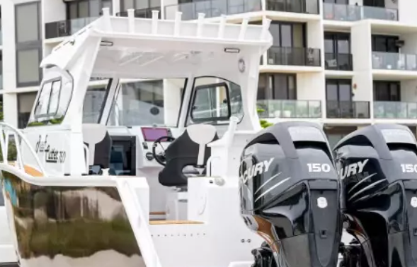 25ft 7.5m V Hull Full Welded Outboard Motor Cuddy Cabin Fishing Boats Aluminium aluminum boat