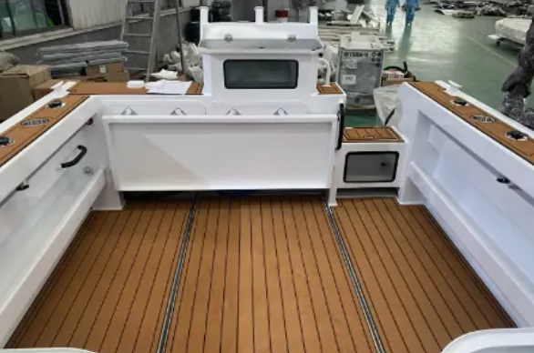 25ft 7.5m V Hull Full Welded Outboard Motor Cuddy Cabin Fishing Boats Aluminium aluminum boat