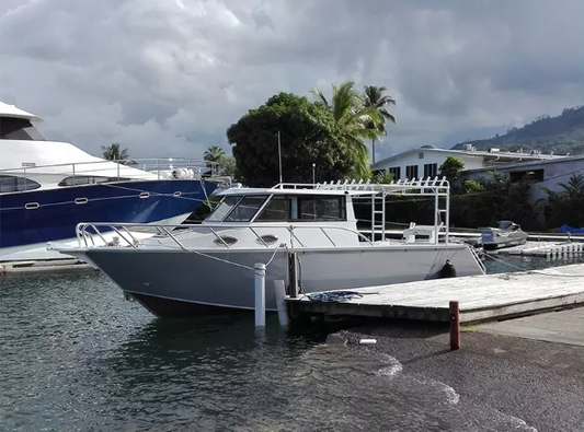 9m Comfortable Lifestyle Yachts Luxury Aluminum Boat For Fishing And Recreation
