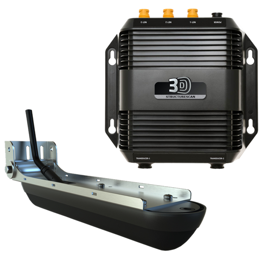 StructureScan 3D Transducer and Module transducer lowrance