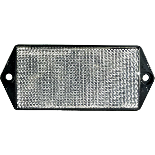 WR102 Series Clear Reflector Black Base