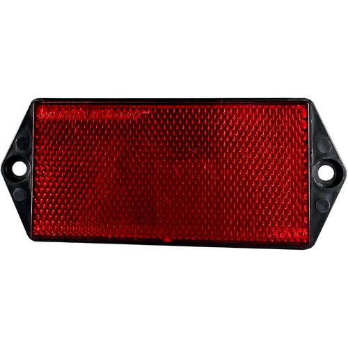 WR102 Series Red Reflector Black Base