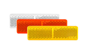 WR120 Series Amber Reflector