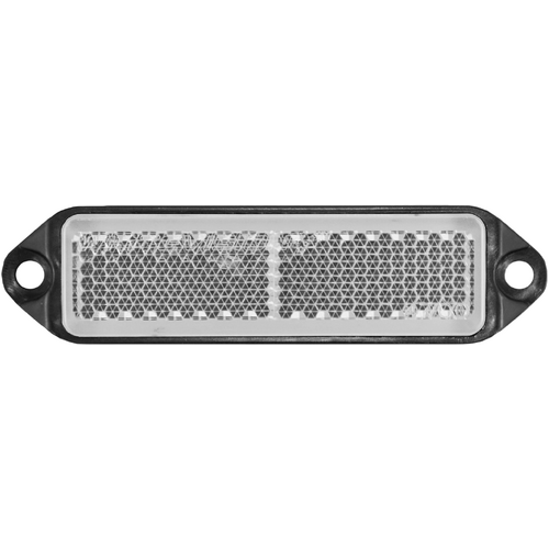 WR121 Series Clear Reflector Black Base