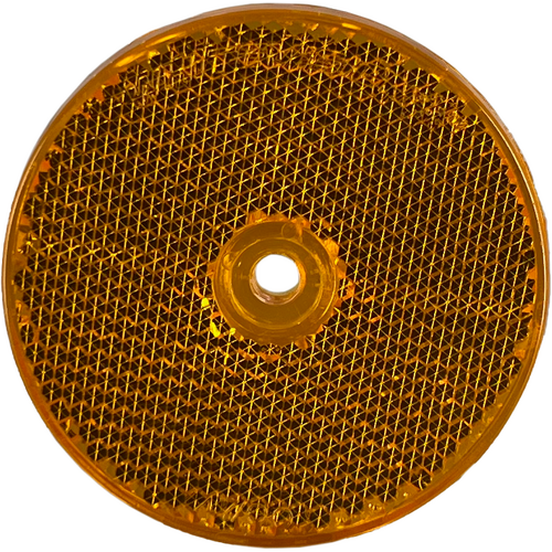 WR60 Series Round Amber Reflector