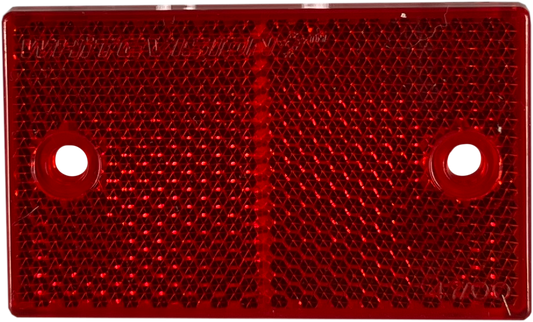 WR6 Series Red Self Adhesive Reflector - Twin Pack Blister