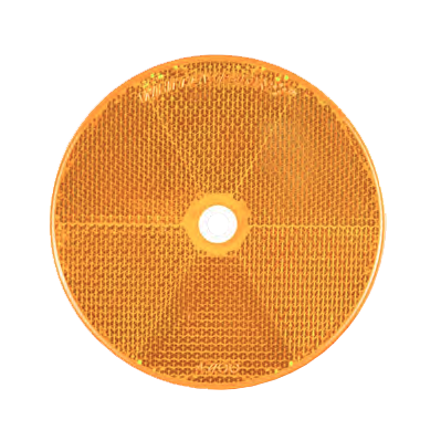 WR80 Series Round Amber Delineator- Twin Pack Blister