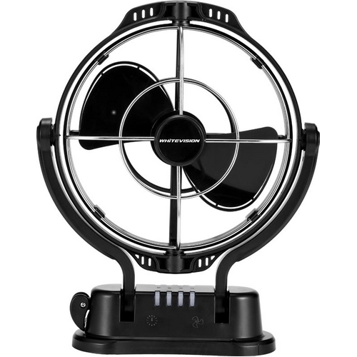 Black 7” Hard-Wired Fan