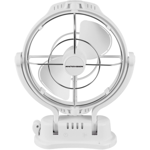 White 7” Hard-Wired Fan