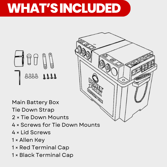 12 Volt Portable Battery Power Box