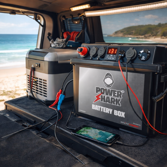 12 Volt Portable Battery Power Box
