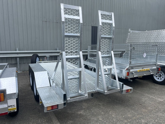 Superior 14×6 Heavy Duty Tandem Plant Trailer With Drop Down Ramp ATM 3500KG