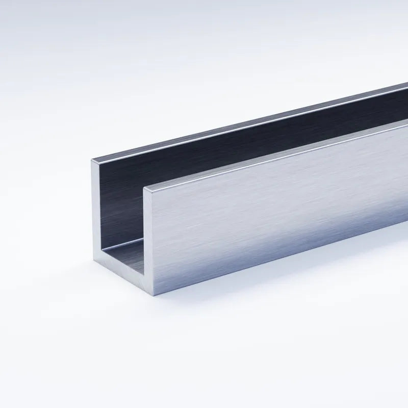 aluminium channel size 20 20 3 mm 1