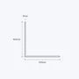 aluminium equal angle size 100 100 3 mm 3
