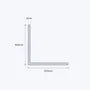 aluminium equal angle size 100 100 6 mm 3