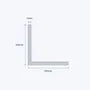 aluminium equal angle size 50 50 4 mm 3