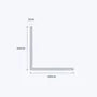 aluminium equal angle size 60 60 3 mm 3