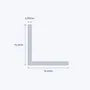 aluminium equal angle size 76 2 76 2 6 35 mm 3