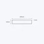aluminium rectangular hollow rhs size 250 50 3 mm 3