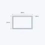 aluminium rectangular hollow rhs size 38 25 1 8 mm 3