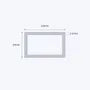 aluminium rectangular hollow rhs size 40 25 2 5 mm 3