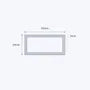 aluminium rectangular hollow rhs size 50 25 3 mm 3