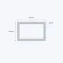 aluminium rectangular hollow rhs size 60 40 4 mm 3